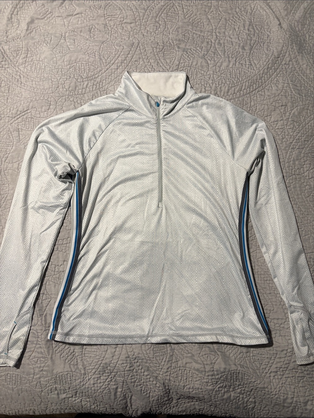 ATHLETA Half Zip Pullover Size XL Fleece Lined